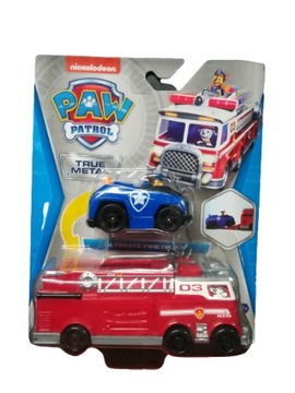 Psi Patrol Zestaw Wóz Strażacki + Chase
