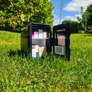 LODÓWKA TURYSTYCZNA 12V 230V - 240V SAMOCHODOWA ELEKTRYCZNA PRZENOŚNA MINI