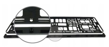 Ramka tablicy 3d doming NOSACZ i cyk dwójeczka