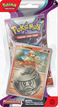 karty POKEMON TCG booster PALDEA EVOLVED GROWLITHE