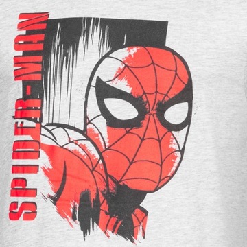 Piżama Męska Spiderman Marvel Szaro-Czarna XL