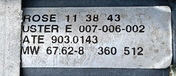 BMW 5 E39 96-03 R ZVEDÁK MECHANIZMUS OKNO PRAVÝ PŘEDNÍ
