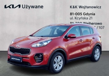 Kia Sportage IV SUV 2.0 CRDi 185KM 2017 Kia Sportage Salon PL Nawigacja Climatronic Skory Kamera Tempomat Dealer K