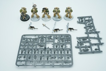 Warhammer The Horus Heresy Death Guard Space Marines zestaw 5 figurek