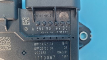 MERCEDES W177 A180 22 года РЕЛЕ МОДУЛЬ СВЕЧ НА ЗАПАЛ A6549009900