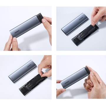 UGREEN HOUSING Отсек для SSD-накопителя USB-C 3.1 M.2 B-KEY NGFF SATA 3.0 £ 5