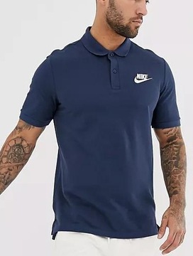 Мужская футболка Nike Polo, хлопок, размеры S-XXL