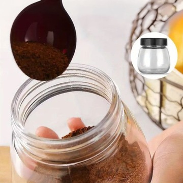 MŁYNEK DO KAWY RĘCZNY CZARNY MOCNY DO MIELENIA KAWY SOLI PIEPRZU PRZYPRAW