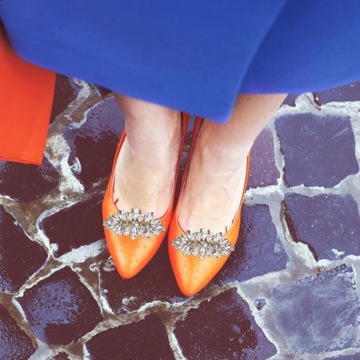 ЗАЖИМЫ ДЛЯ ОБУВИ, 2 ШТ. ХРУСТАЛЬНЫЕ УКРАШЕНИЯ, ПРЯЖКИ ДЛЯ ОБУВИ