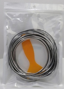 МЕТАЛЛИЧЕСКАЯ ДЕКОРАТИВНАЯ ПОЛОСКА ДЛЯ АВТОМОБИЛЯ 5М ДЕТАЛИ