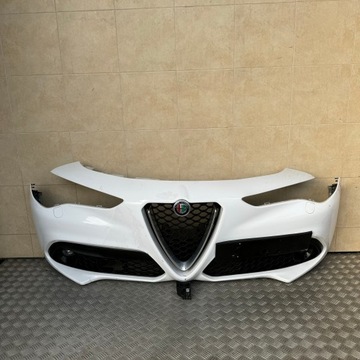 ZDERZAK PRZEDNI KOMPLETNY ALFA ROMEO STELVIO 2017 ROK XENON