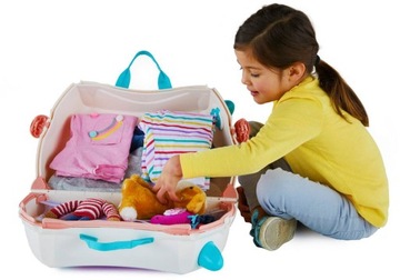 Детский чемодан на колесиках Trunki