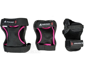 Женские защитные чехлы для роликовых коньков Rollerblade SKATE GEAR W. Набор из 3-х размеров. С