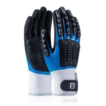 Rękawice Ochronne Mocne ANTYPRZECIĘCIOWE Z PROTEKTOREM Ardon Shield 10-XL