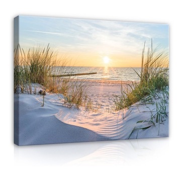Obraz PLAŻA MORZE 3D Na Płótnie Sypialnia 100x70