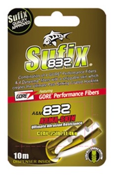 Plecionka przyponowa do zestawów karpiowych Sufix Arma Skin 11,4kg 10mm w