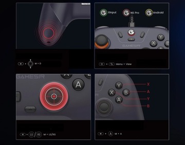 GameSir Nova Lite фиолетовый Беспроводной геймпад iOS Android ПК