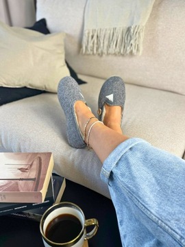 Bambosze теплые тапочки шерстяные женские тапочки комфортно с мехом