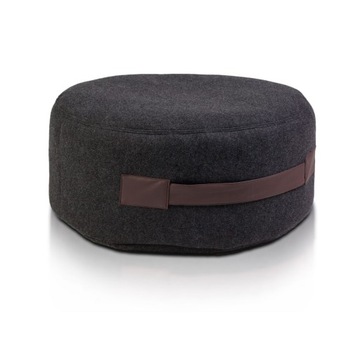 Pufka Classic Premium Materiał Filc grafit 60x30cm