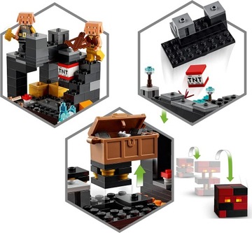 LEGO Minecraft 21185 Бастион Пустоты