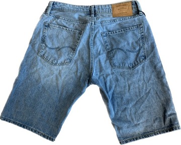Spodenki jeansy męskie JACK&JONES niebieskie S