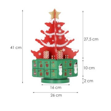 АДВЕНТ-КАЛЕНДАРЬ РОЖДЕСТВЕНСКАЯ ЕЛКА ПОДАРОК ​​НА ДЕНЬ ДЕТИ
