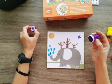 Мой первый набор рисунков Apli Kids Stempel.