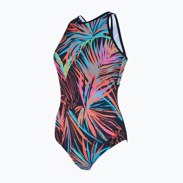 Zoggs Maya Hi Crossback женский цельный купальник с принтом Maya 32