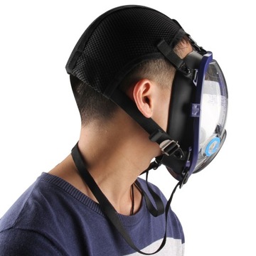 ПОЛНОЛИЦЕВАЯ МАСКА 6800 ДЫХАТЕЛЬНАЯ МАСКА С ХИМИЧЕСКОЙ КРАСКОЙ ЧЕРНЫЙ СИЛИКОН