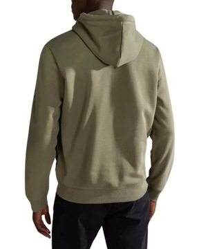 Napapijri Sweatshirt Guiro Hoodie Man Cotton Blend Military Green