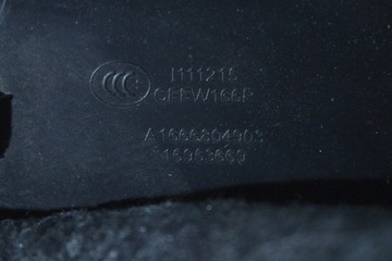 MERCEDES 166 W166 KRYT POD DESKA    KONZOLA A1666804903