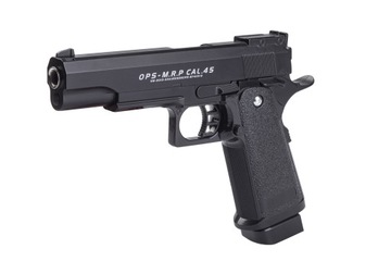 Pistolet metalowy C6 replika Colt Hi-Capa 5.1 + 500 KULEK
