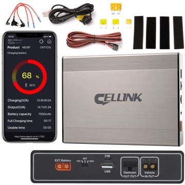 Cellink Neo8+ POWERBANK do kamer samochodowych