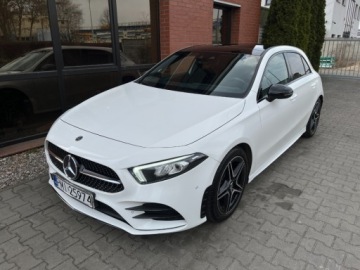 Mercedes Klasa A W177/V177 Hatchback 1.3 200 163KM 2020 Mercedes-Benz Klasa A 1.3 benzyna 163 KM automat AMG LINE zarej w PL