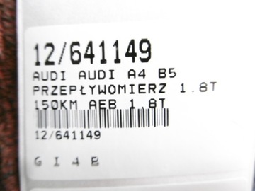 AUDI A4 B5 VÁHA VZDUCHU VZDUCHU 1,8T