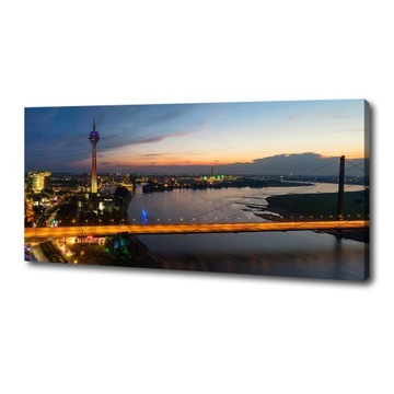 Foto obraz na płótnie Dusseldorf Niemcy 125x50 cm