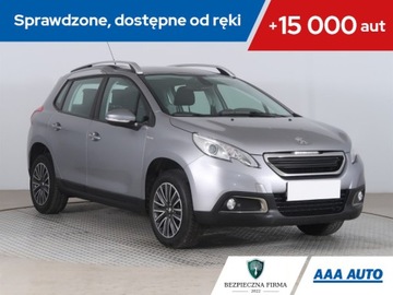 Peugeot 2008 I SUV Facelifting 1.2 PureTech 110KM 2016 Peugeot 2008 1.2 PureTech, Serwis ASO, Klima