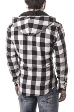 M - МУЖСКАЯ ПОВСЕДНЕВНАЯ РУБАШКА С КАПЮШОНОМ 19-614A