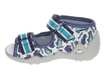 BEFADO SNAKE САНДАЛИИ САНДАЛИИ ТЕКСТИЛЬНАЯ ОБУВЬ ТАПОЧКИ 350P045 R.25