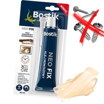 KLEJ Naprawczy NEO FIX montażowy 80 ml do lekkich prac