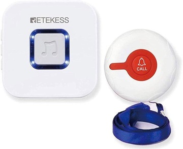 Retekess TH102 Bezprzewodowy pager opiekuna Alarm wezwania System Wezwania