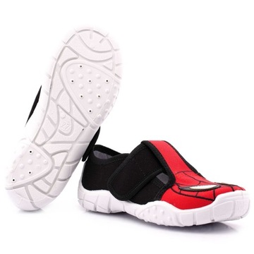 ОБУВЬ ДЛЯ ДЕТСКОГО САДА RAWEKS ТАПОЧКИ ЭЛАСТИЧНЫЕ ТЕННИСНЫЕ КРОССОВКИ НА ВЕЛКРО ПАУК 26