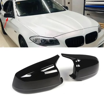 OBUDOWY LUSTEREK DLA BMW F10 F11 M5 LOOK NAKŁADKI NA LUSTERKA PRZEDLIFT
