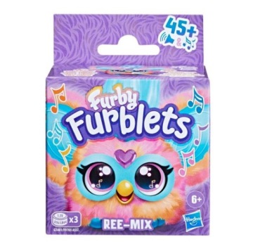 Furby Furblets Furby Інтерактивна М'яка іграшка Ree-Mix Hasbro