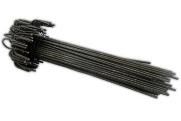 SZPILKI METALOWE Agrowłóknina Kotwy 25cm x100 - J