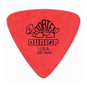 5005 Pick Holder + 6 kostek Tortex Triangle Dunlop