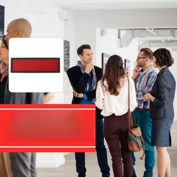 РЕКЛАМНЫЙ СВЕТОДИОДНЫЙ БЕЙДЖ С ЦИФРОВЫМ ДИСПЛЕЕМ, ПРОГРАММИРУЕМЫЙ