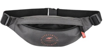 4F SASZETKA SPORTOWA NERKA NA PAS 4F M067 GRAFIT