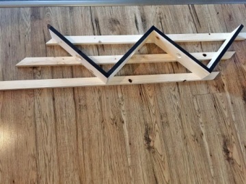 Деревянная бутылка, винная вешалка, 0249