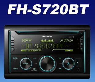 PIONEER FH-S720BT radio samochodowe 2DIN BT CD USB